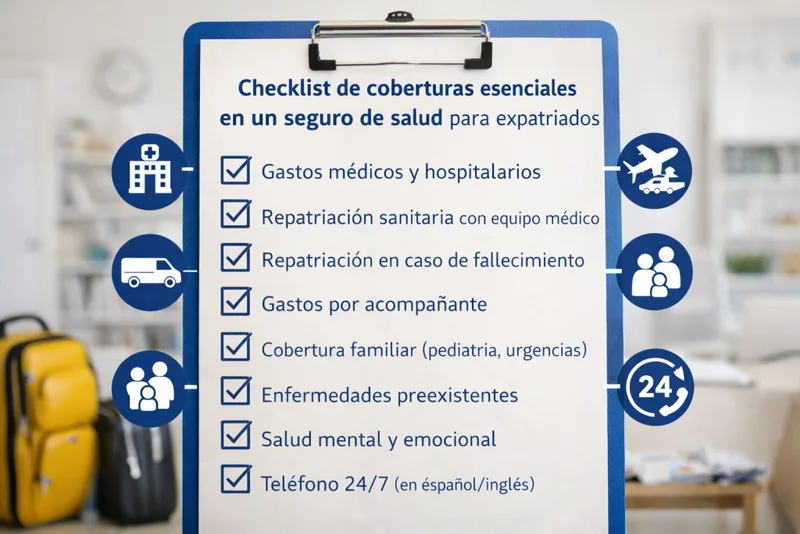 Seguro de salud para expatriados: lo que de verdad importa antes de hacer la maleta - JLA Asociados